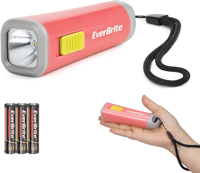 Linterna mini led plástico batería 3aaa uso emergencias