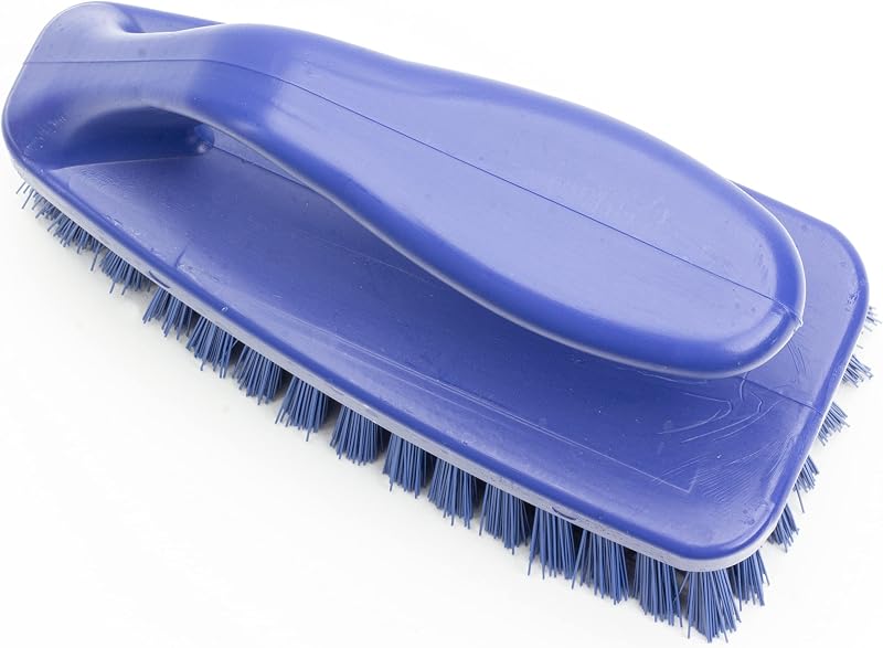 Cepillo limpieza hierro cerdas rígidas cocina baño ducha 6pulg