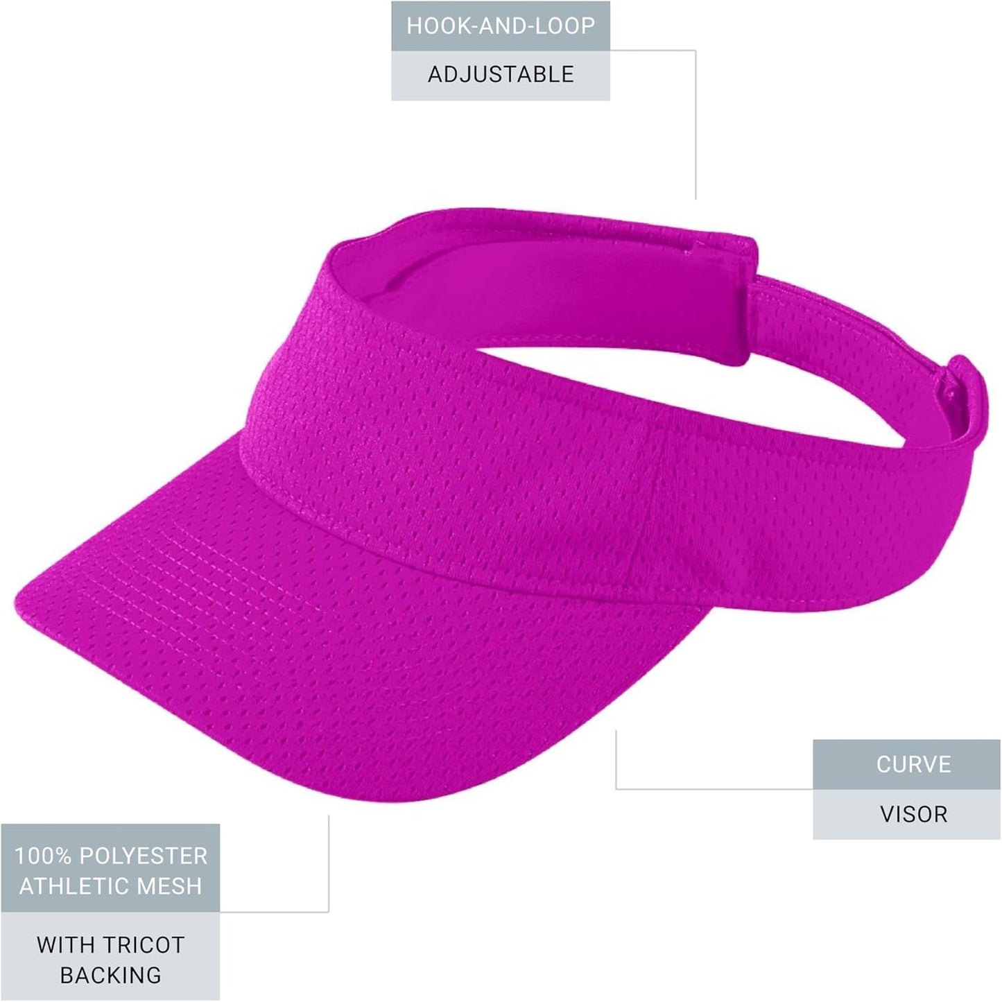 Visera malla elegante para mujer golf y actividades al aire libre