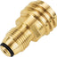 Adaptador POL a QCC1 para tanque propano latón