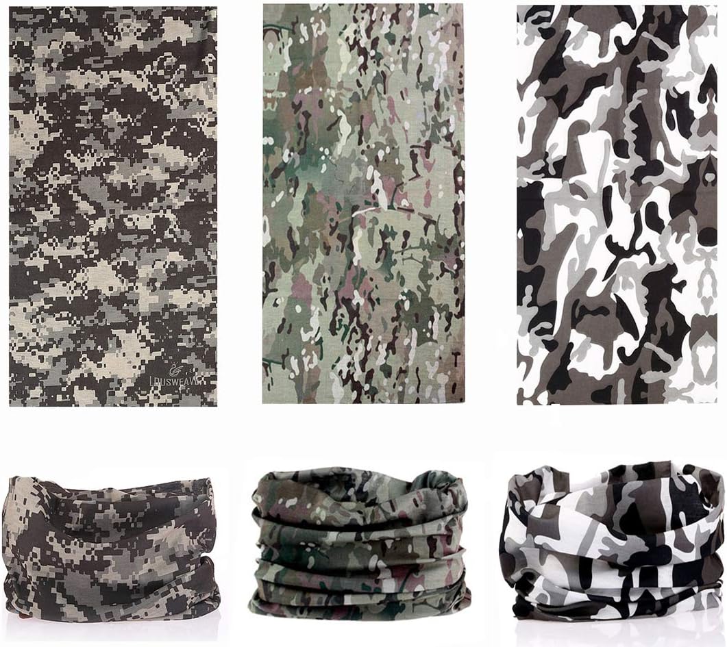 12 Uds Bandanas para la cabeza protector facial