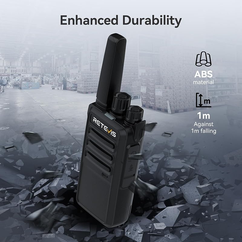 Radio bidireccional RT68 2 vías recargable USB 10 Pzas
