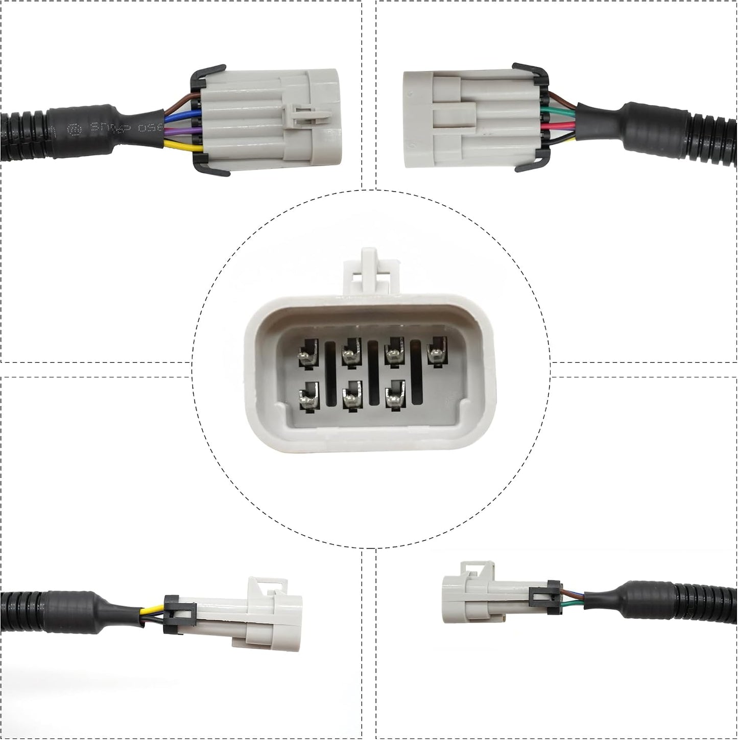 2 Pzas Conector Arnés Encendido GM LQ9 LS2 4.8-7.0