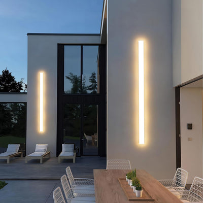 2 Luces Pared Exteriores 40pulg 30W 3000K Acrílicas IP65