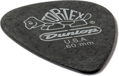 Púas guitarra Dunlop Tortex negro oscuro