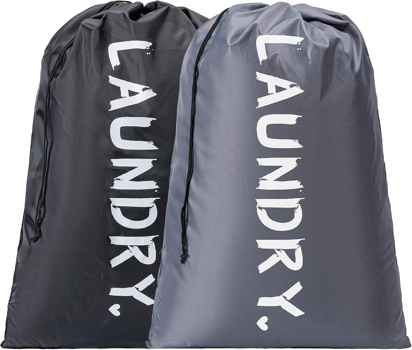2 Pzas Bolsas Lavandería Viaje XL con Cordón 4 Cargas