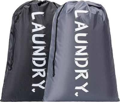 2 Pzas Bolsas Lavandería Viaje XL con Cordón 4 Cargas