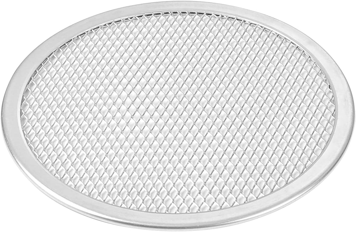 Rejilla para pizza aluminio 8 pulg 144 pzas ligera reutilizable