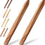 2 Pzas Herramientas Panadería Madera 11pulg Teca