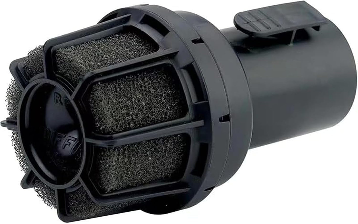 Difusor silenciador 2.5pulg accesorio aspiradora seco y húmedo