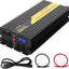 Sistema respaldo bomba sumidero 1500w sin batería lcd negro