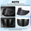 Visera protector casco motocicleta WS-609 negro