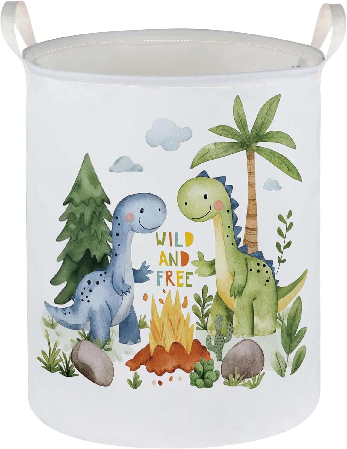 Cesta plegable dinosaurio para juguetes hogar oficina