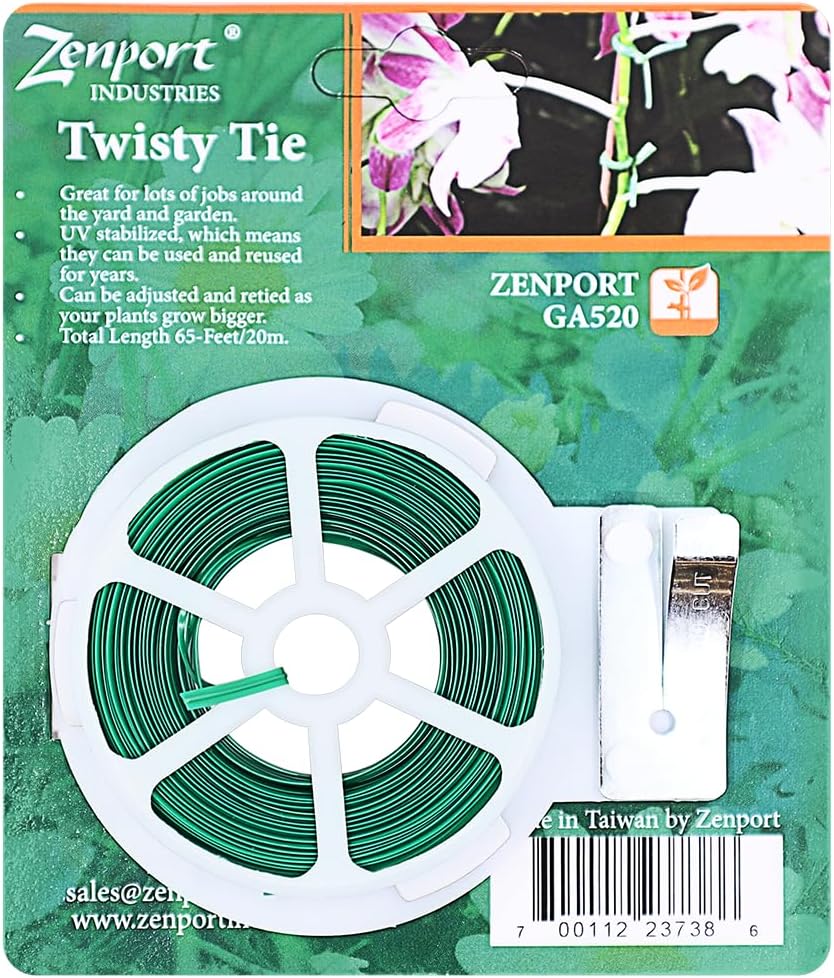 Cuerda para plantas 65pies color verde