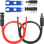 Cable PV 8AWG 3pies con conectores impermeables