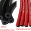 Manguera combustible 10ft 1/4" 4AN 400PSI rojo