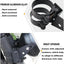 Soportes faro motocicleta 2-2.16" comp Buell Blast