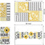 Toalla de cocina de abeja familiar con motivos florales para hornear y decorar