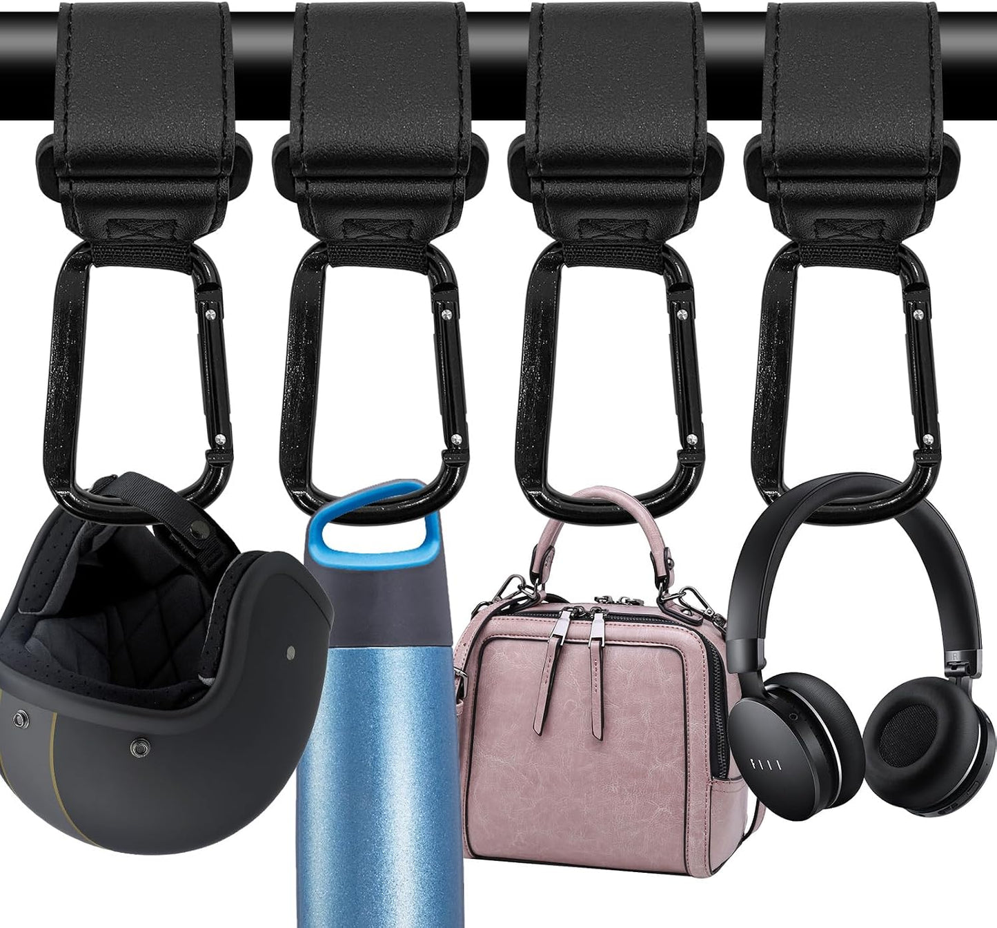 4 Gancho UTV Ajustable para Auriculares Casco Scooter