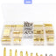 Set 260 pzas espaciador M4 hexagonal latón amarillo