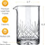 Vaso mezclador cristal 24oz sin costuras profesional