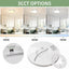 Pack 2 Lámparas LED Techo 12pulg CCT