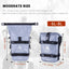 Bolsa parachoques impermeable motocicleta 6L con correa