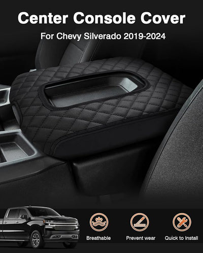 Funda consola central Chevy Silverado/GMC Sierra 2019-26