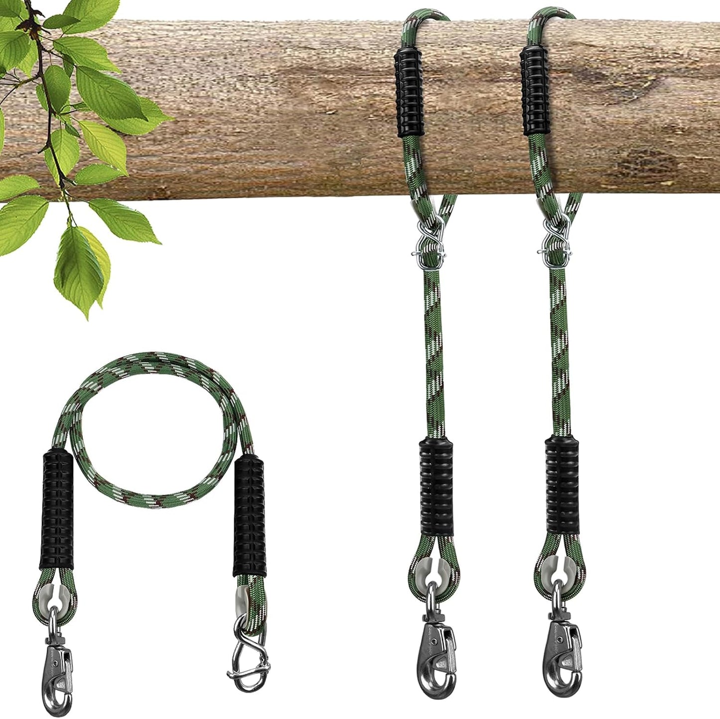Correas ajustables para árbol de hamaca 47" 1000lb
