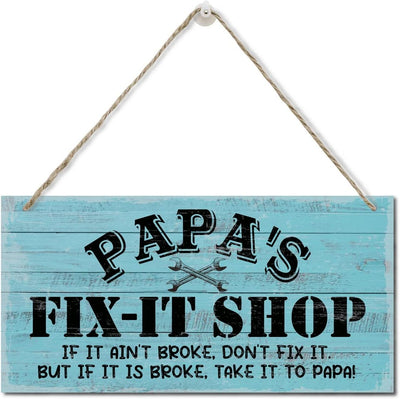 Cartel vintage madera decorativo para hogar