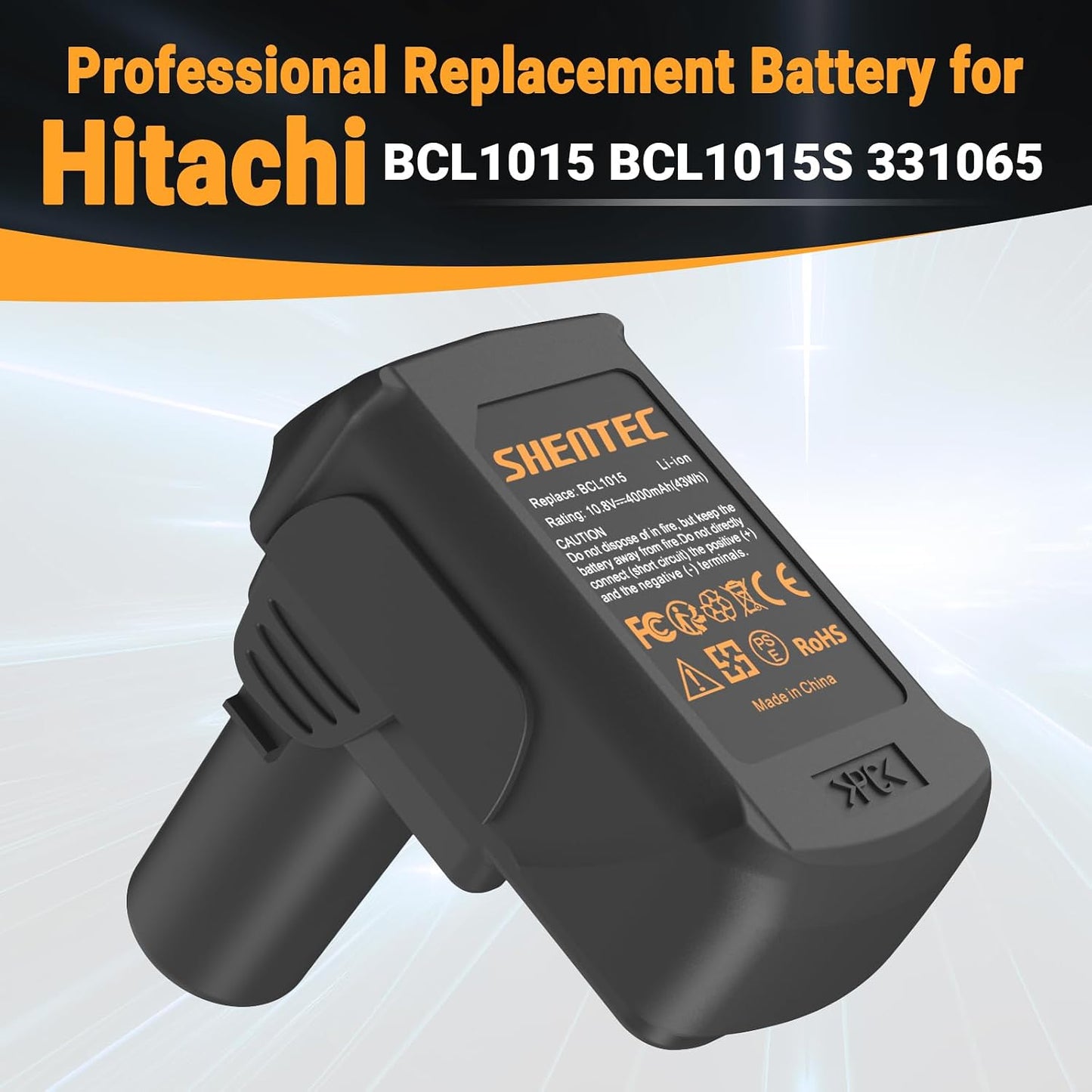 Batería litio comp Hitachi BCL1015