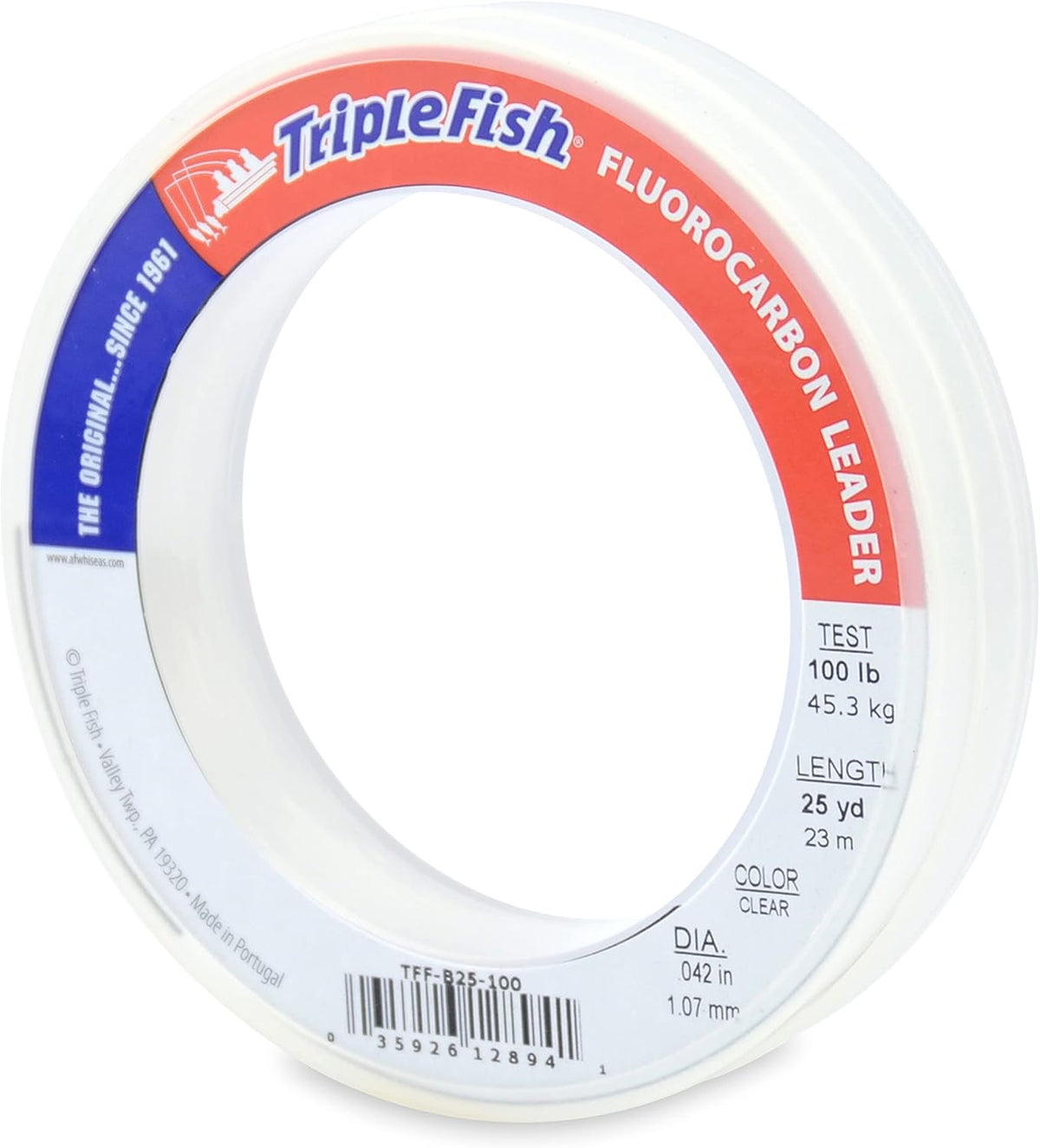 Líder fluorocarbono transparente resistente agua dulce y salada