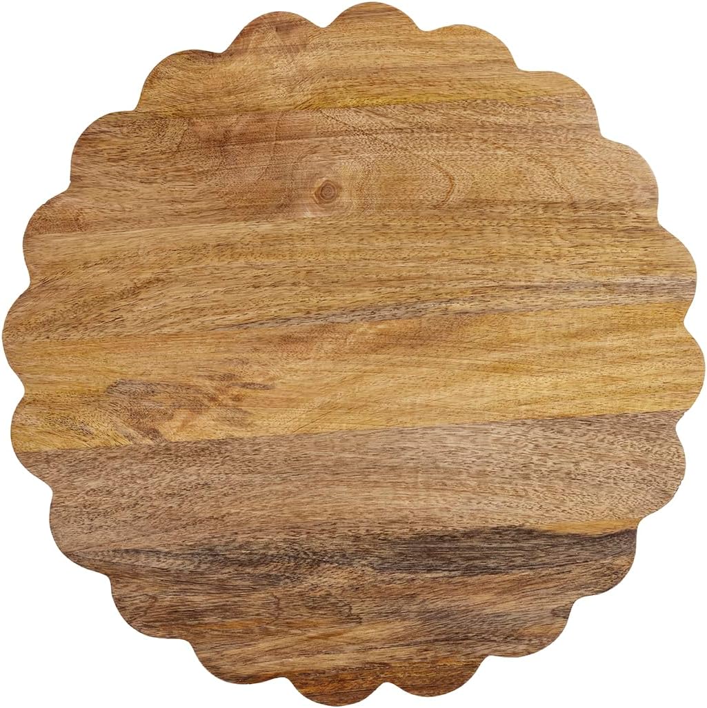 Lazy Susan Madera Festoneada
