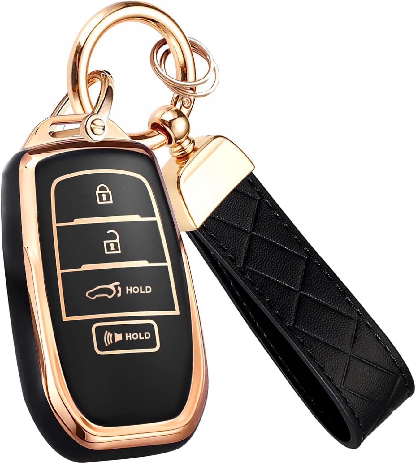 Funda llavero Toyota Negro
