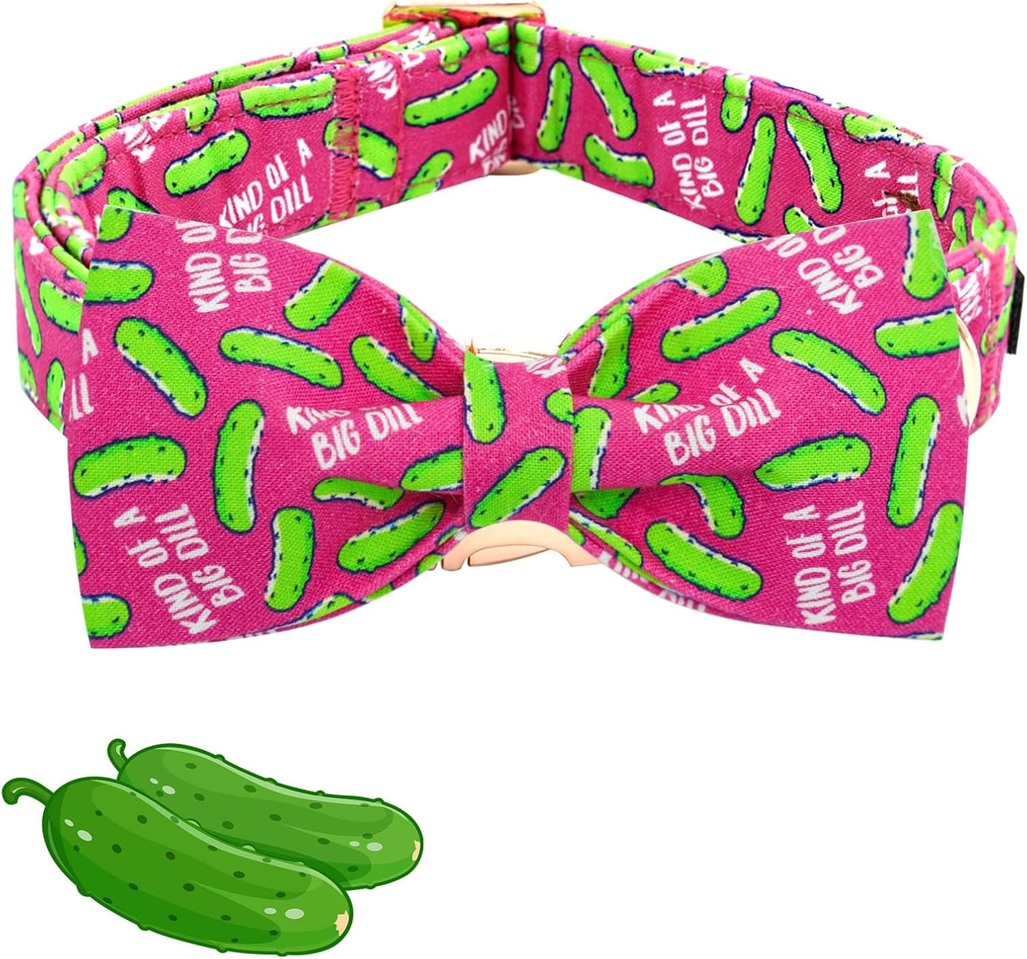 Collar ajustable con corbatín para perros medianos y cachorros