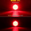 Kit luces traseras LED 12 pzas redondas remolque rojo