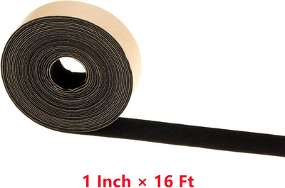 Cinta fieltro poliéster autoadhesiva 1x16ft para proyector