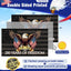 Bandera EE.UU. 250º Aniversario 3x5 Doble Cara Resistentes