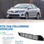 Parrilla delantera parachoques Toyota Corolla negro