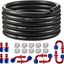 Kit manguera combustible 3/8 20pies CPE 20uds azul rojo