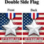 Bandera jardín 28x40pulg doble cara honra veteranos