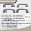 4 Pzas Tiradores Techo Interior Toyota Corolla 4Runner 05-21