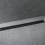 Drenaje ducha lineal 47 1/4pulg acero inox negro mate