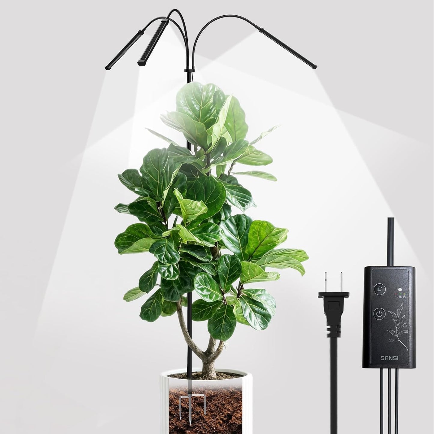 Luz LED cultivo plantas interiores 79-90pulg PPFD alto