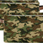 Cesta camuflaje plegable lona para juguetes