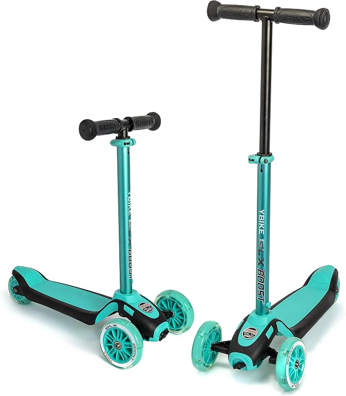 Monopatín GLX Boost para niños 2-13 años con manillar