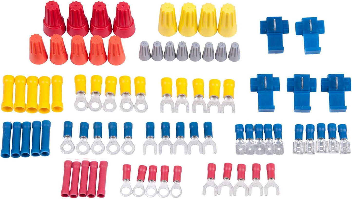 Set 80PC Conectores alambre multicolor
