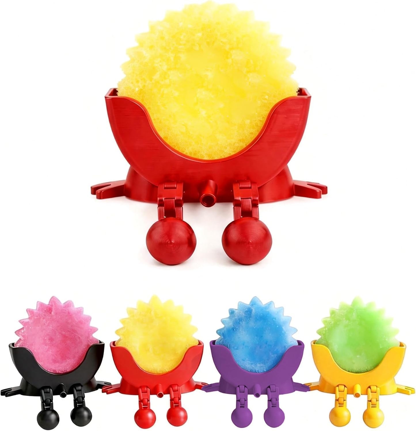 Soporte esponja colgante impreso 3D con drenaje