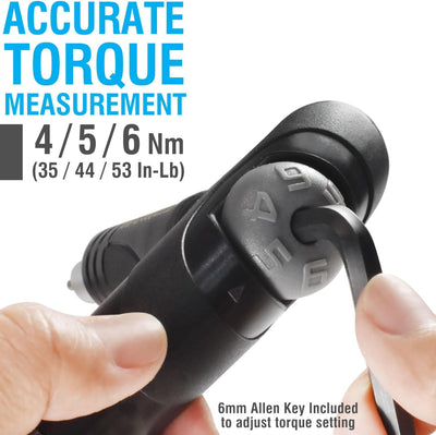 Llave dinamométrica bicicleta 4-6 Nm T25