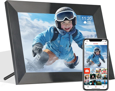 Marco fotos digital Frameo 10.1pulg WiFi 16GB negro